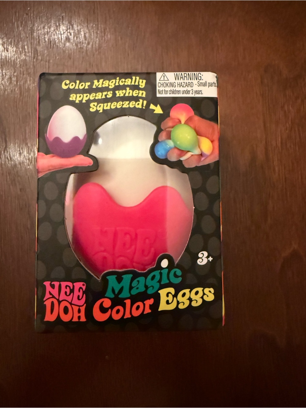Magic Color Egg - Pink Kids Stress Toy